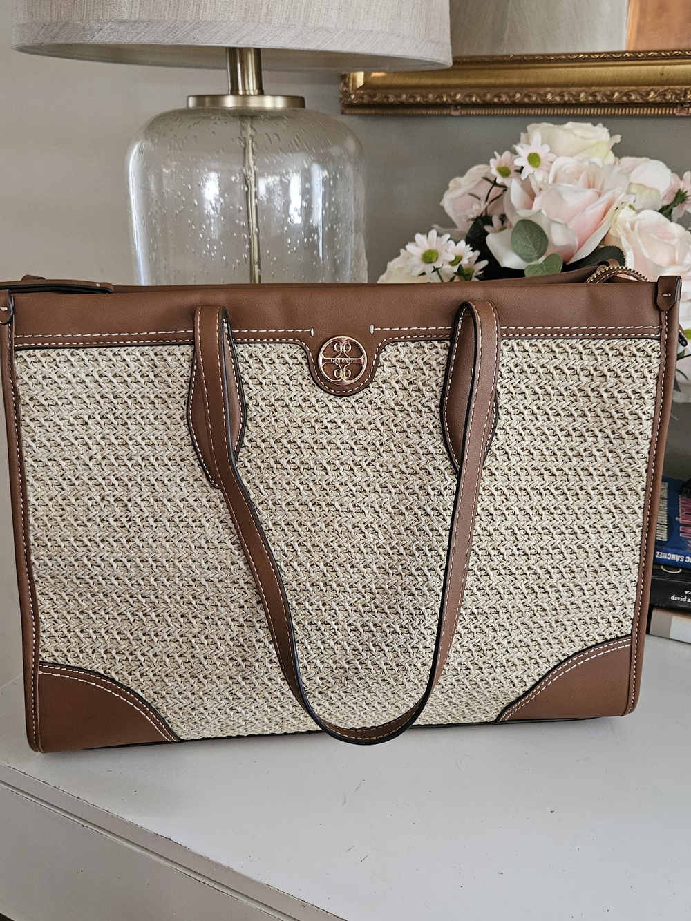 Nine West Kyelle Jet Set Tote Handbag